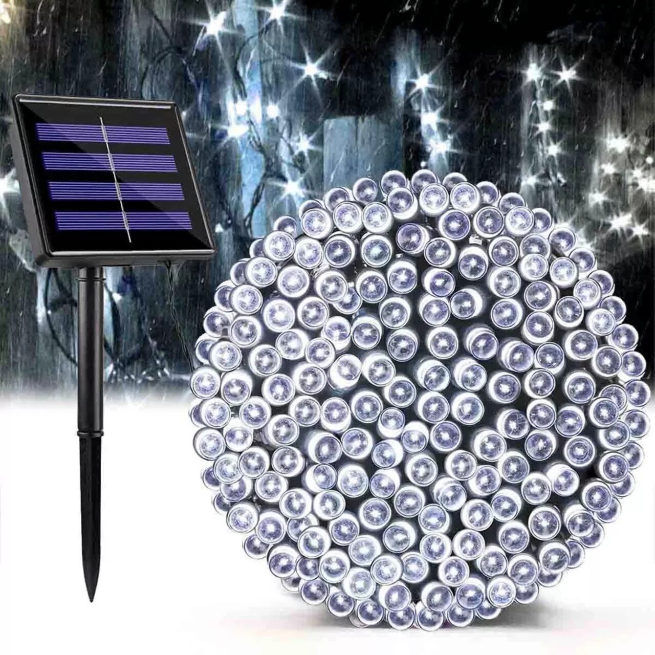 Kitcheniva 39 Ft Solar String Lights Waterproof Christmas Decor